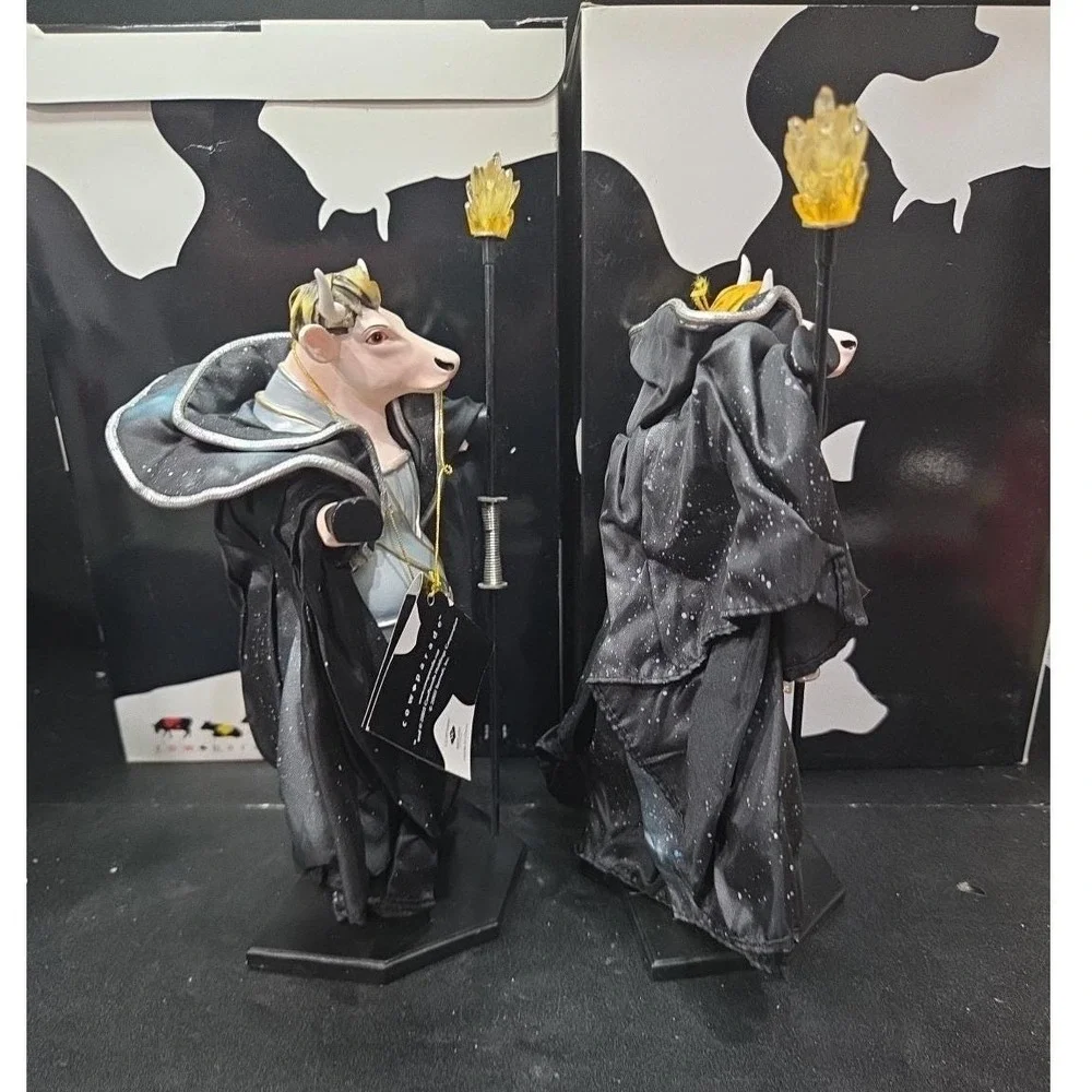 Cow Parade Siegfried & Roy Figurine,‎ Westland Giftware, #7280 & 7281, Box/Tag